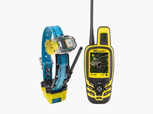 GPS-Halsband-Set Mito 5100 mit Beeper + Locator-Fernbedienung BS Planet 3000 Open Map Unico BITRABI
