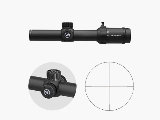 Vector Optics SCOC-38 Forester 1-8x24 SFP