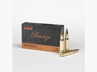 Staffelpreise beachten!!!!! PMC Bronze Kal.308 Win. FMJ-BT 147grs. 9,6g 20 Stk.