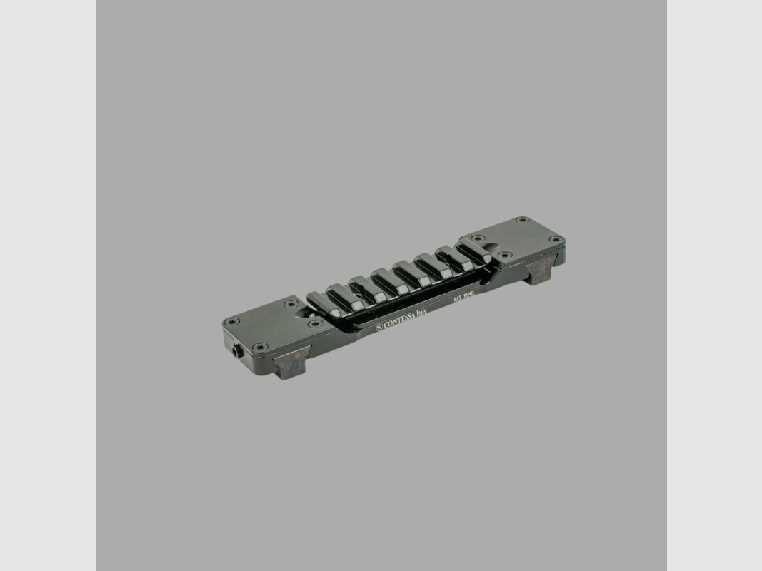 Rifledoc Picatinny Montageplatte für Flinte mit ventilierter Laufschiene