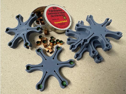 5 x Zündhütchensetzer Capper V4 Perkussionspistool Voorladersrevolver Perkussionsrevolver Voorladerspistool - Colt Hege Uberti Pedersoli