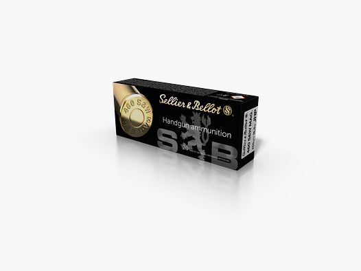 S&B 460 S&W 255 GRS / 16.6 G JHP 20 PCS