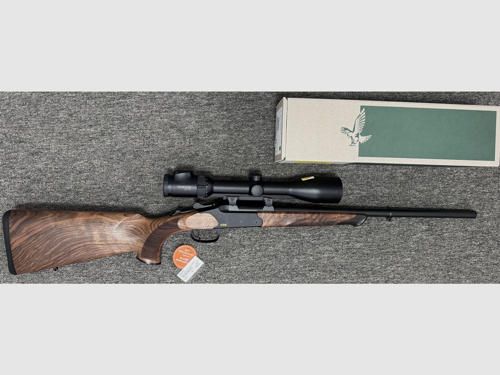 Blaser K95 - .308 - HK4 - M15x1 - Neuwaffe 2026 mit Swarovski Z6i 2,5-15x50
