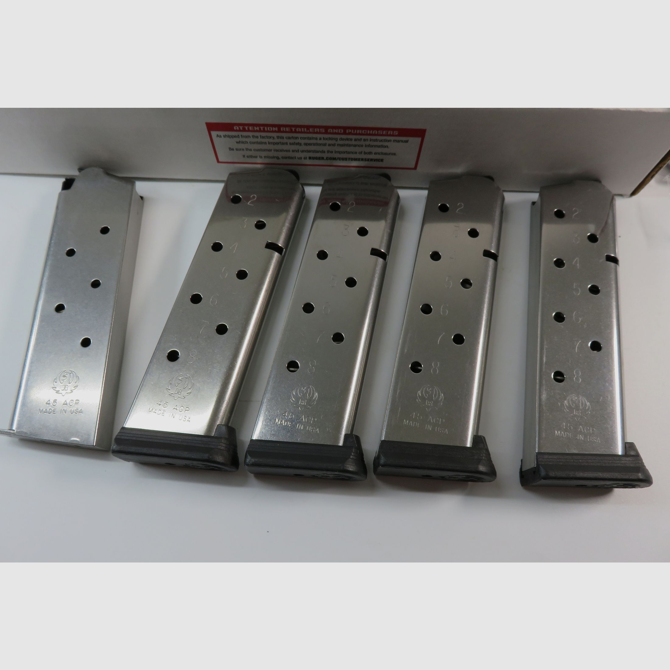 Ruger SR1911 Kaliber .45 Auto | 5 Original-Magazine | Neuwertig