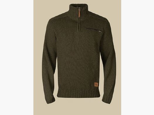 Härkila Annaboda WSP Knit, half-zip pullover, willow green