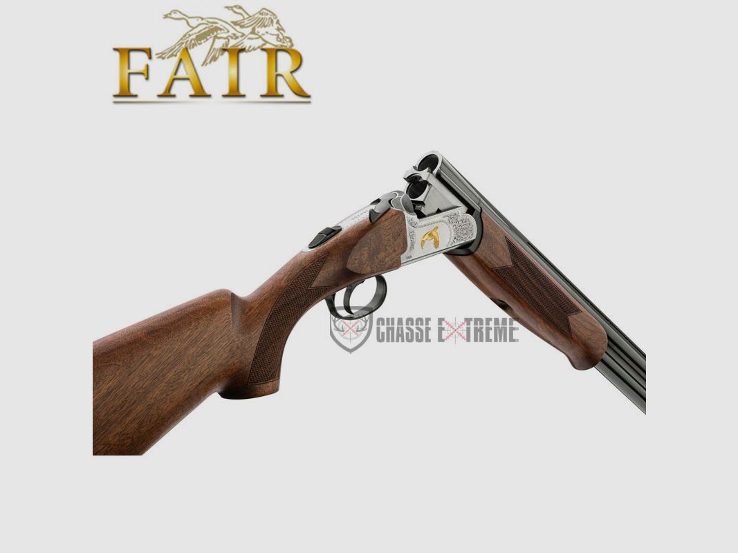 Fucile Sovrapposto FAIR Premier Acciaio Estraibile 71cm Cal 20/76 Calcio a Pistol, immagine 2 di 9