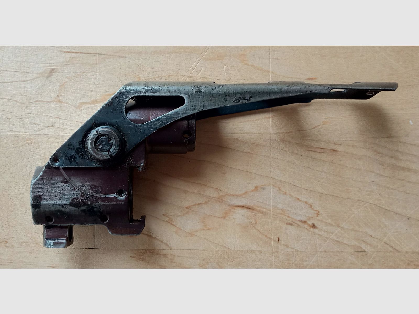 Original Zastava M70 Granatwerfer Visier / Yugo AK Gasblock / Mechanisch einwandfrei, aber Brünierung weitestgehend runter, Bild 1 von 9