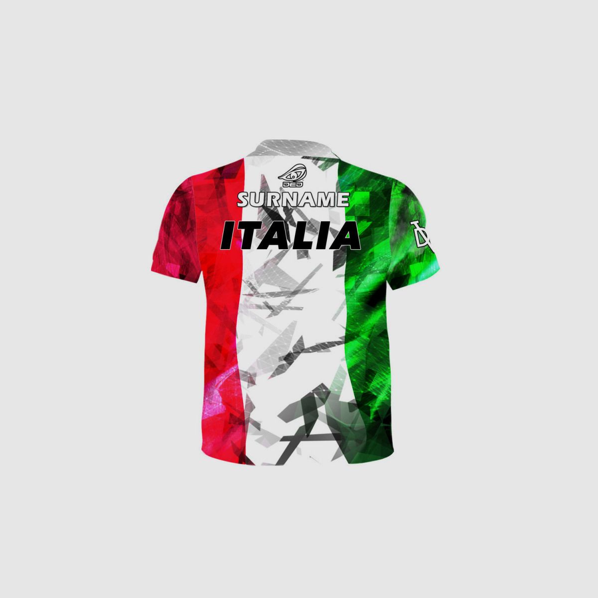 DED IPSC Italien T-Shirt, Größe: L, Benutzerdefinierter Name: Mit Benutzerdefiniertem Namen, Kleidungstyp: Kinder, Bild 2 von 3