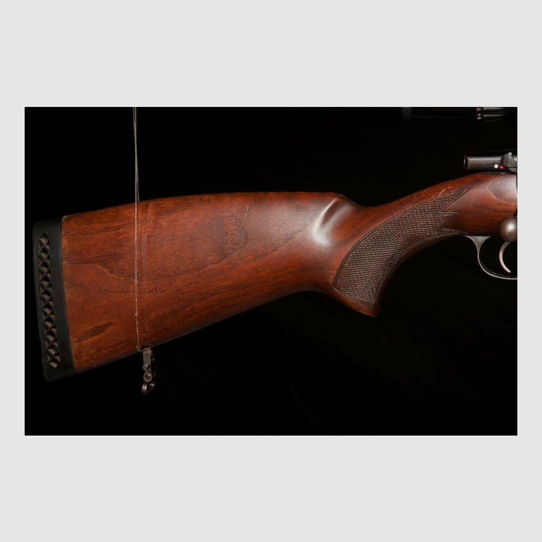 CZ repeater, ideal weapon for young hunters, swivel mount double version