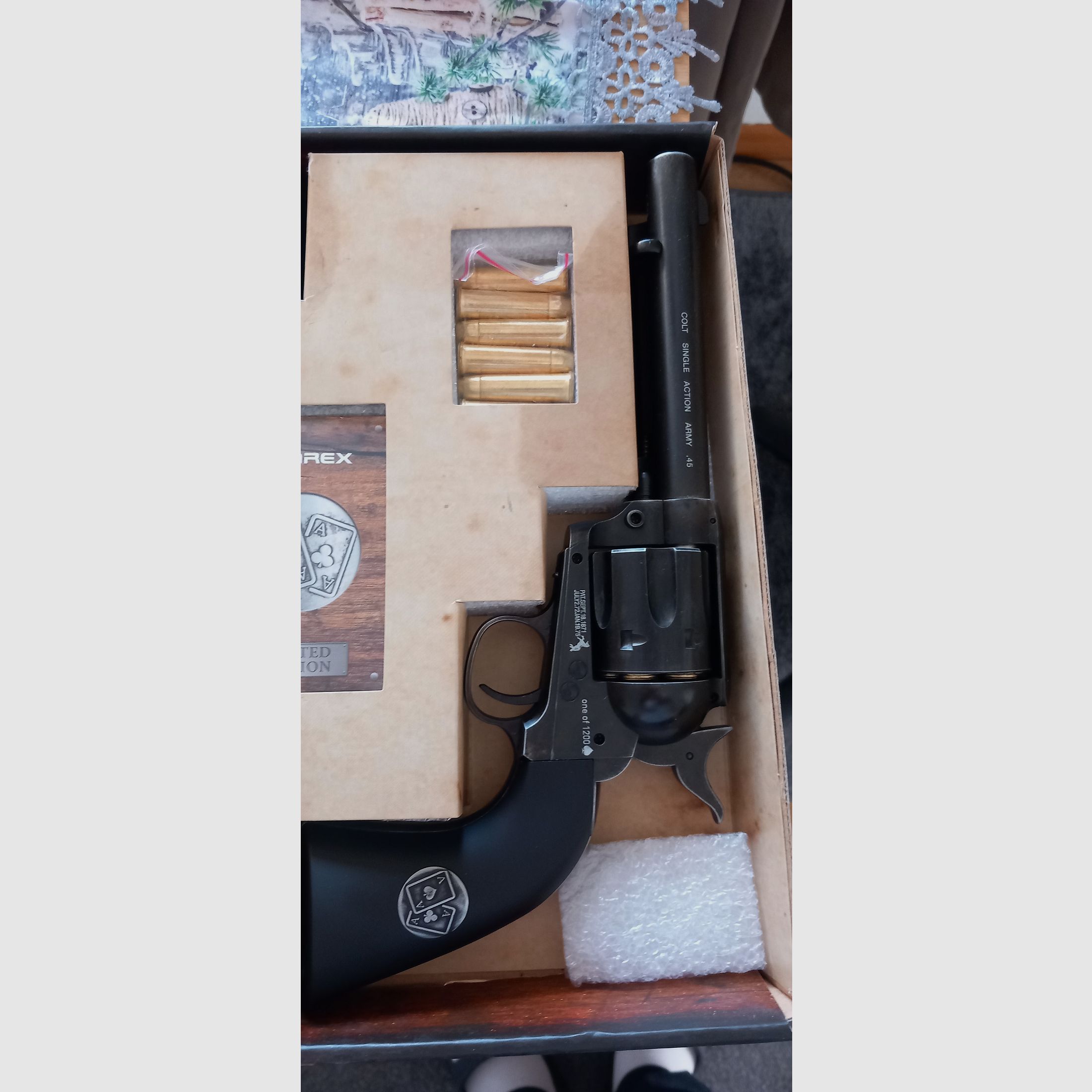 Cold Single Action SAA.45 Co2 Limited Edition