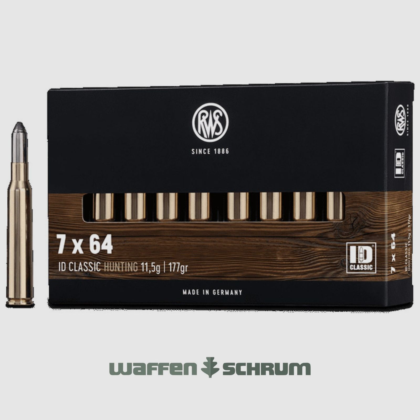 RWS ID Classic 11,5g - 177gr 7x64