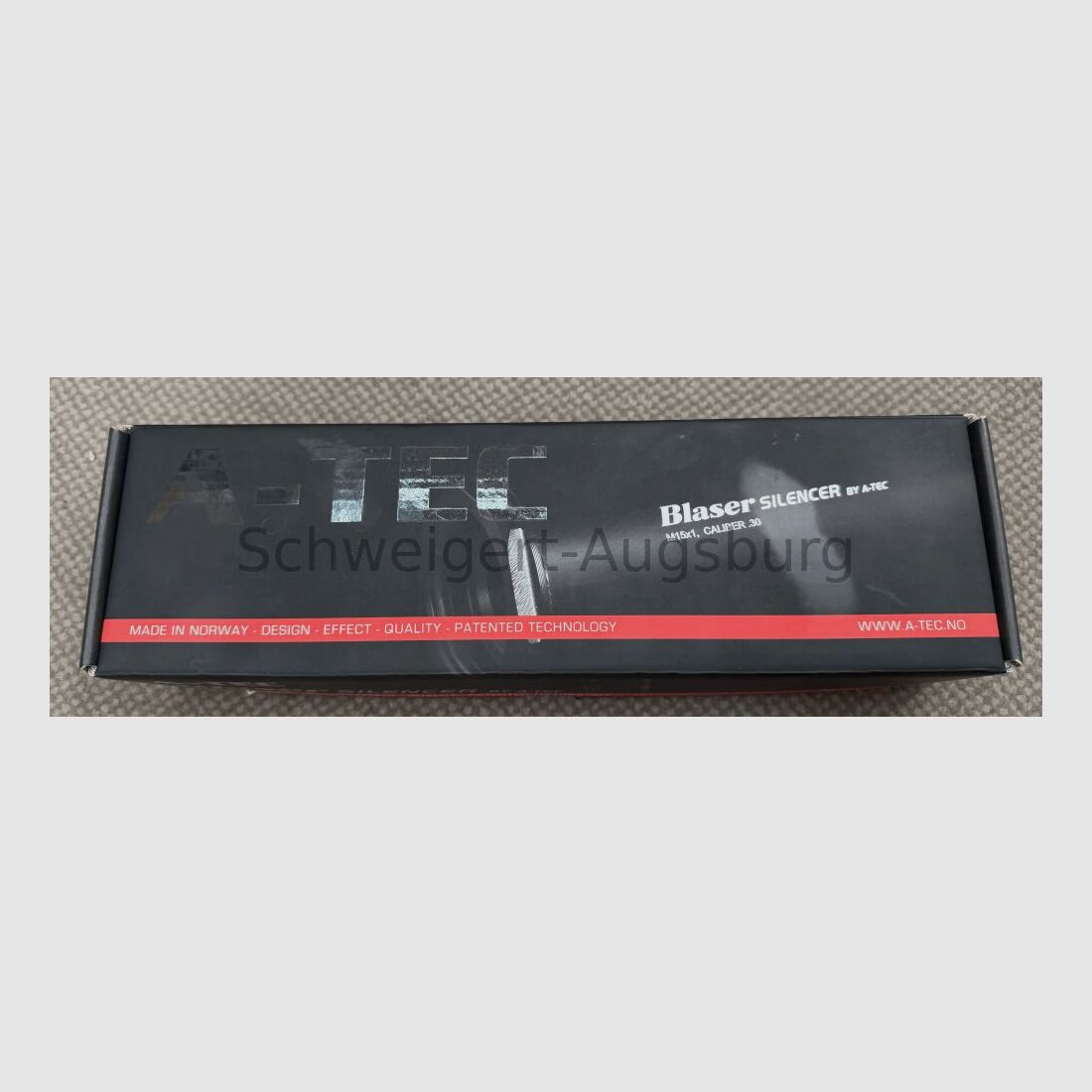 Overbarrel silencer Blaser silencer M17x1 cal. .30 A-TEC