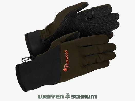 Guanti Pinewood Hunters Neoprene VerdeMoss/Nero