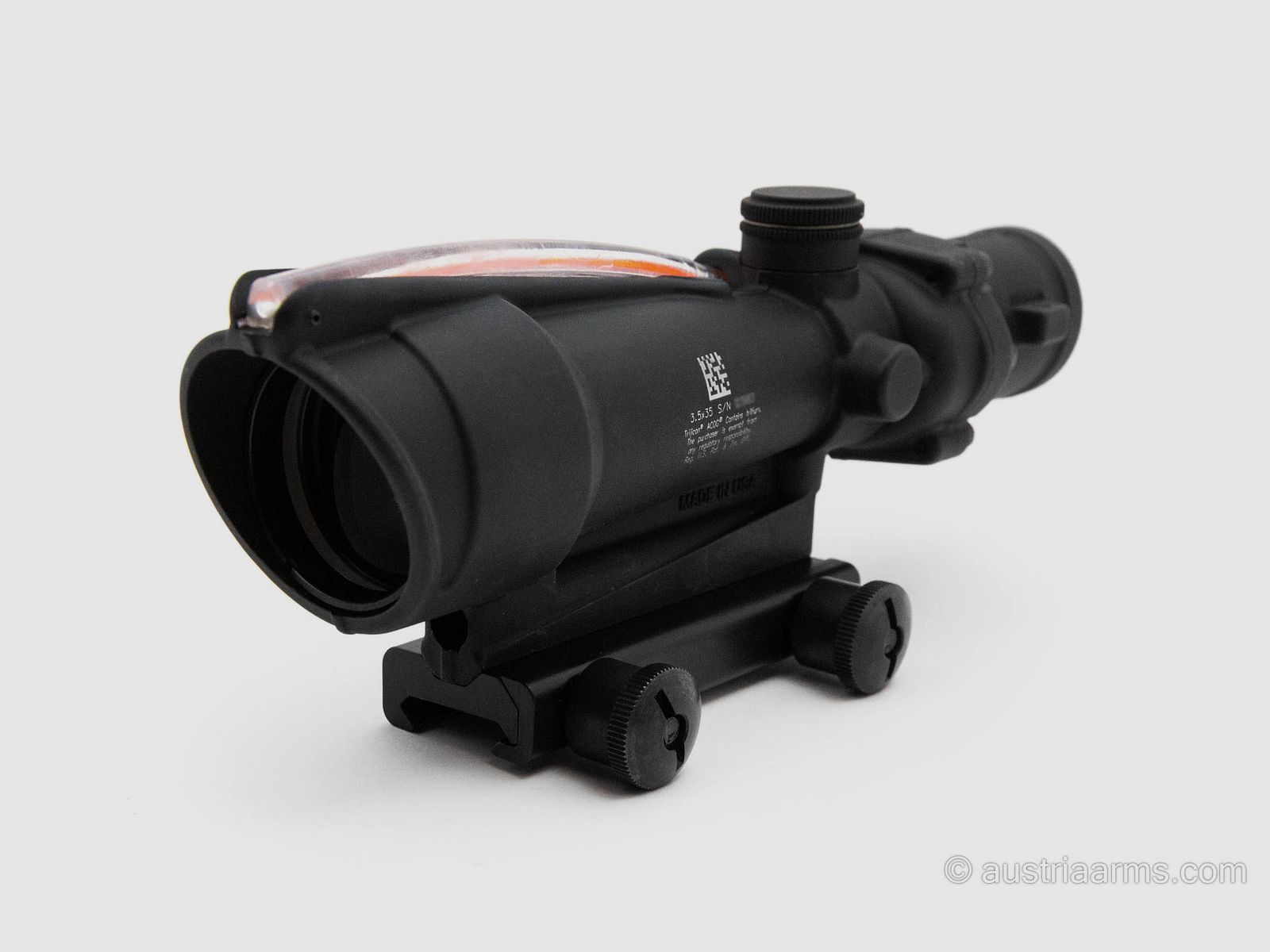 Trijicon ACOG 3.5 × 35, .223/5.56, Red Chevron, BAC, image 2 of 2