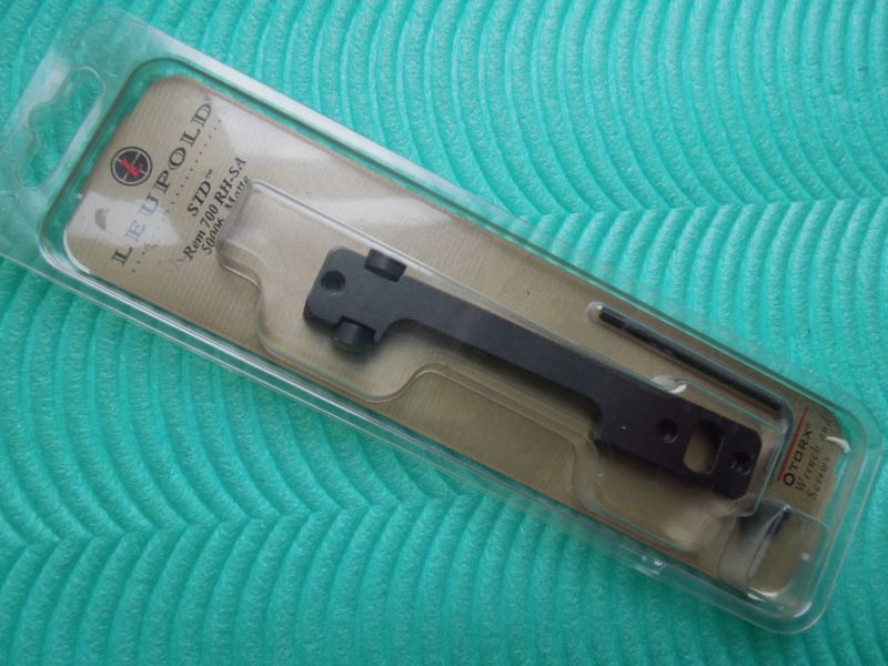 Orig. LEUPOLD STD Montage BASE aus STAHL f. REM 700/SAUER/MAUSER RH-SA System NP  79 made in USA