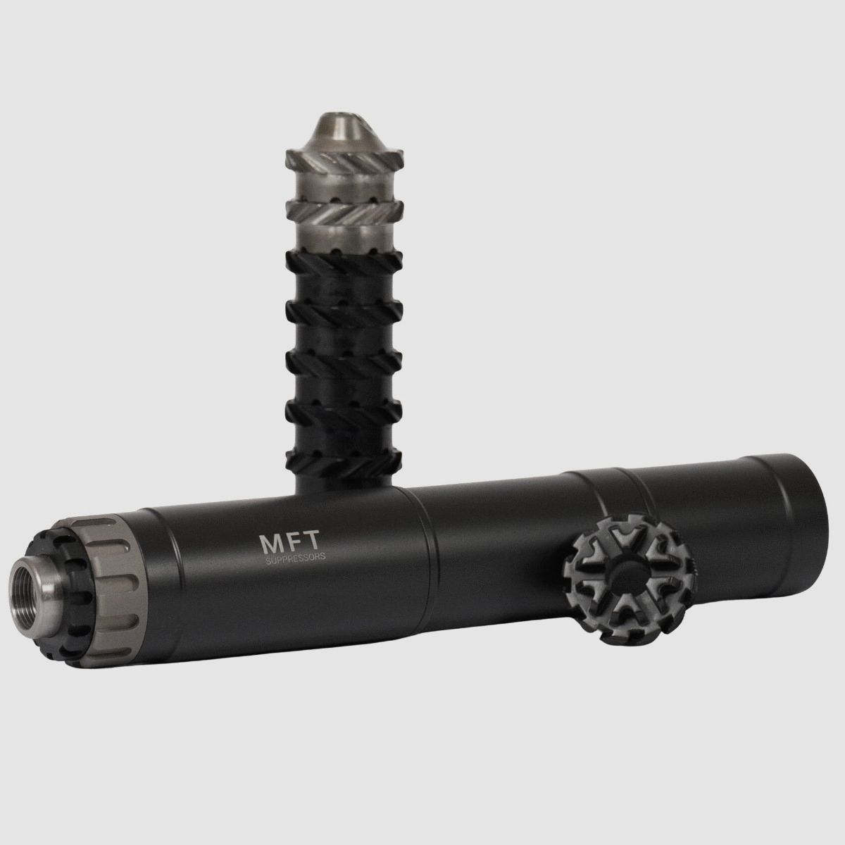 MFT SUPPRESSORS - Tłumik PX9 9 mm 1/2x28 - czarny, zdjęcie 2 z 3