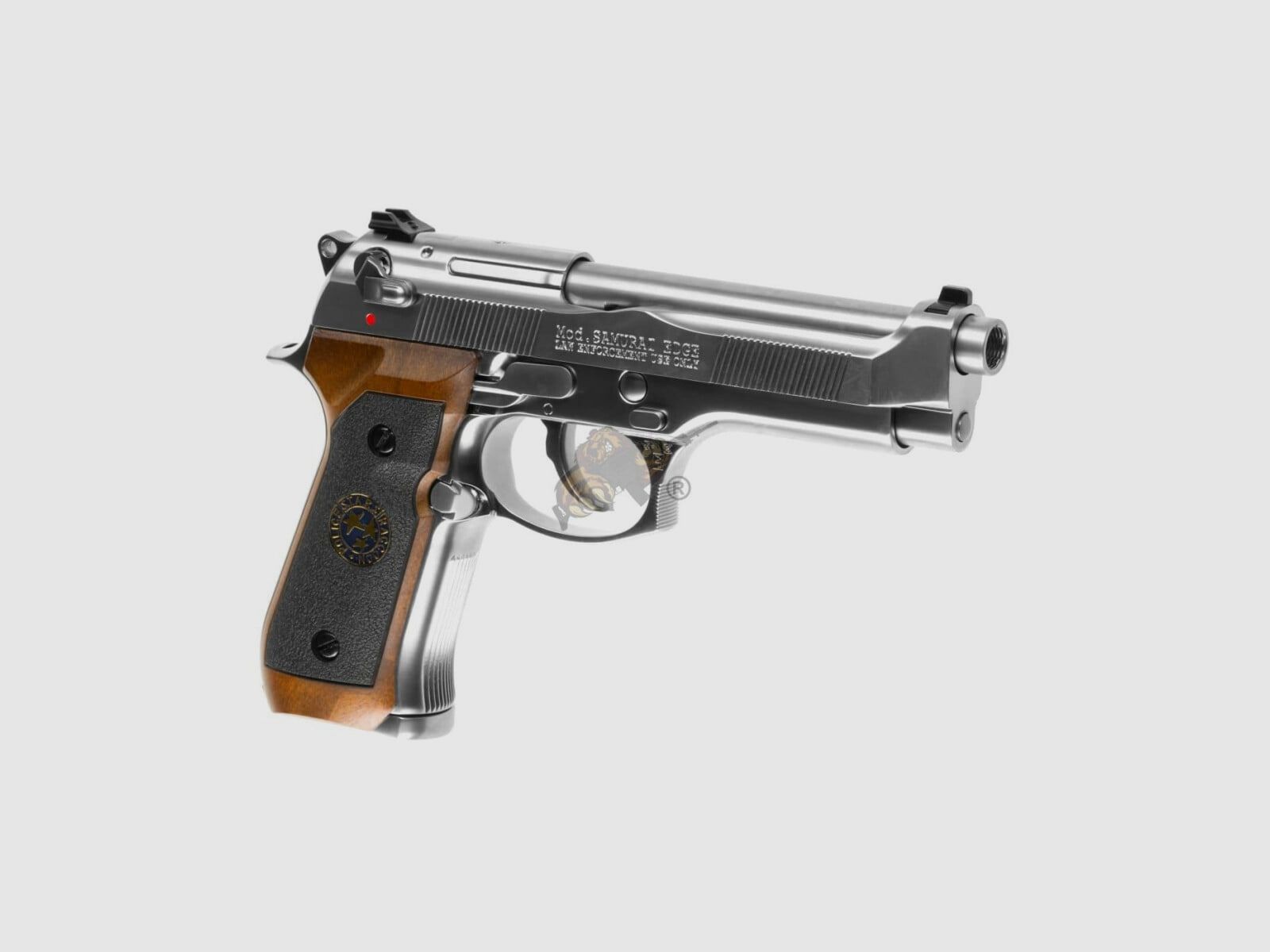 M92 Mod. Samurai Edge Biohazard Chrom Full Metal GBB -F-