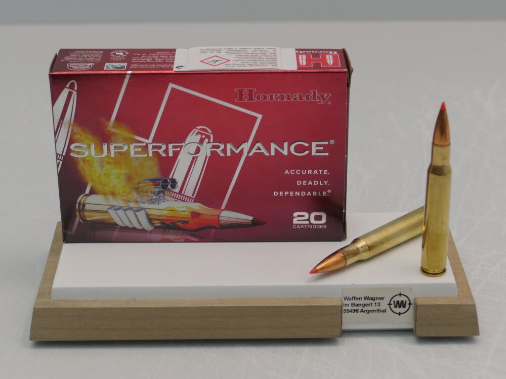 Hornady SST 150grs. Superf. à20
