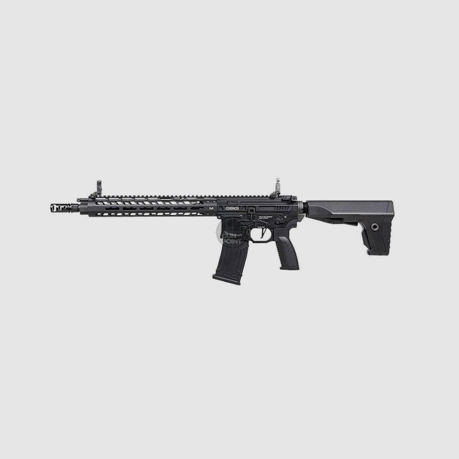 Airsoft - Geweer - G&G MGCR 556 GBB 12" - vanaf 18, meer dan 0,5 Joule