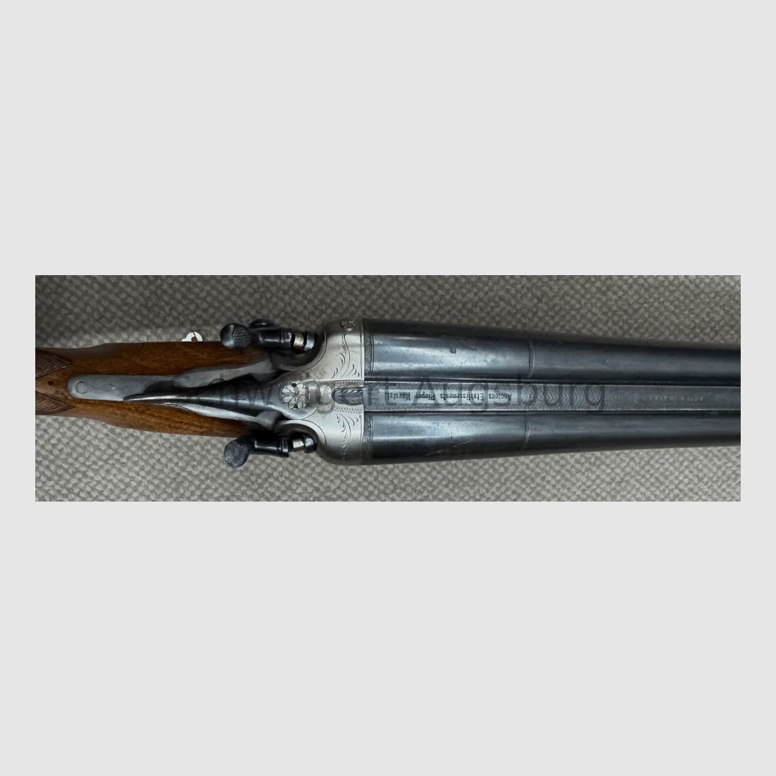 Pieper Acciaio Bayard Fucile a doppia canna 12/70;12/70