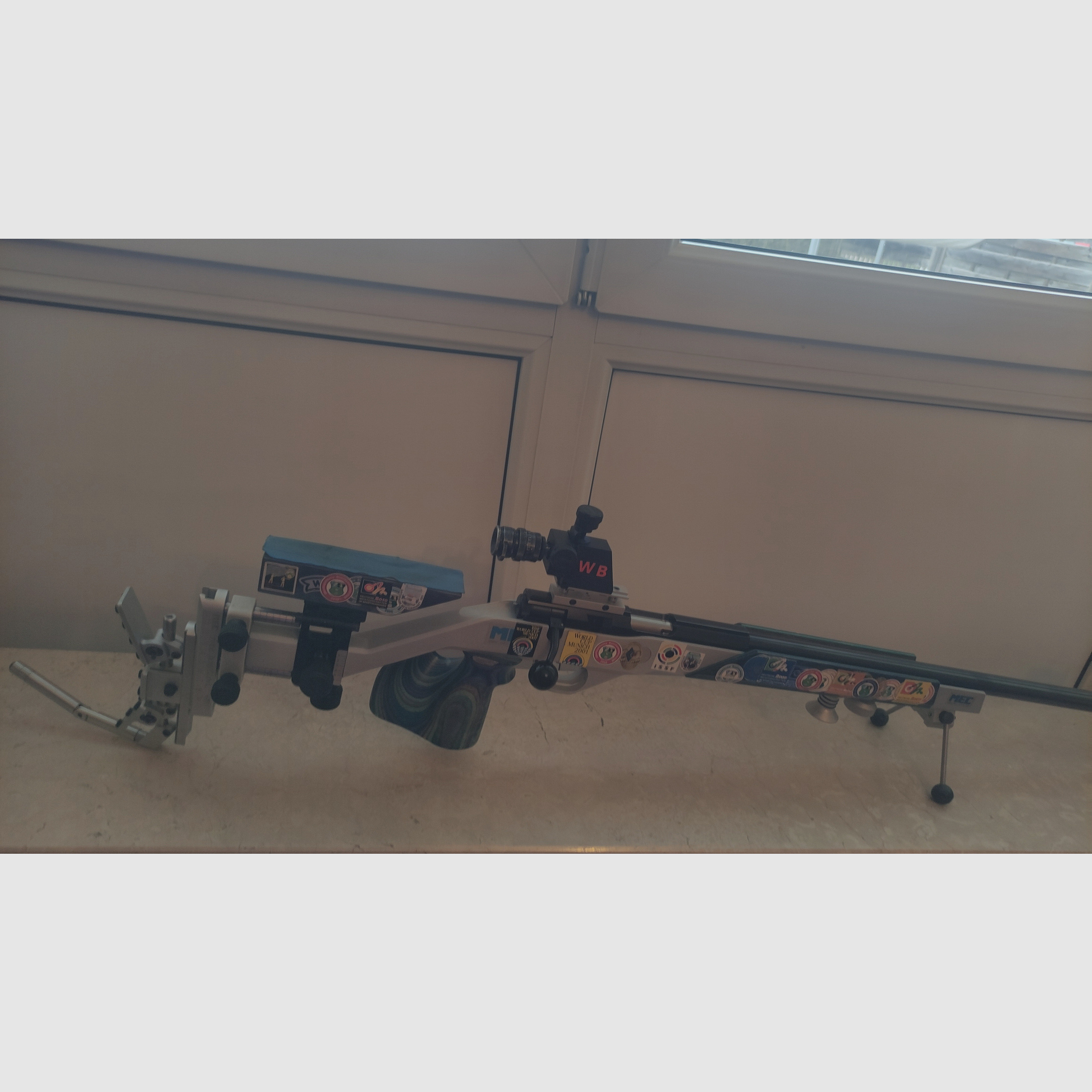 Walther KK 200 Super Match gebraucht mit umfangreichem Zubehör