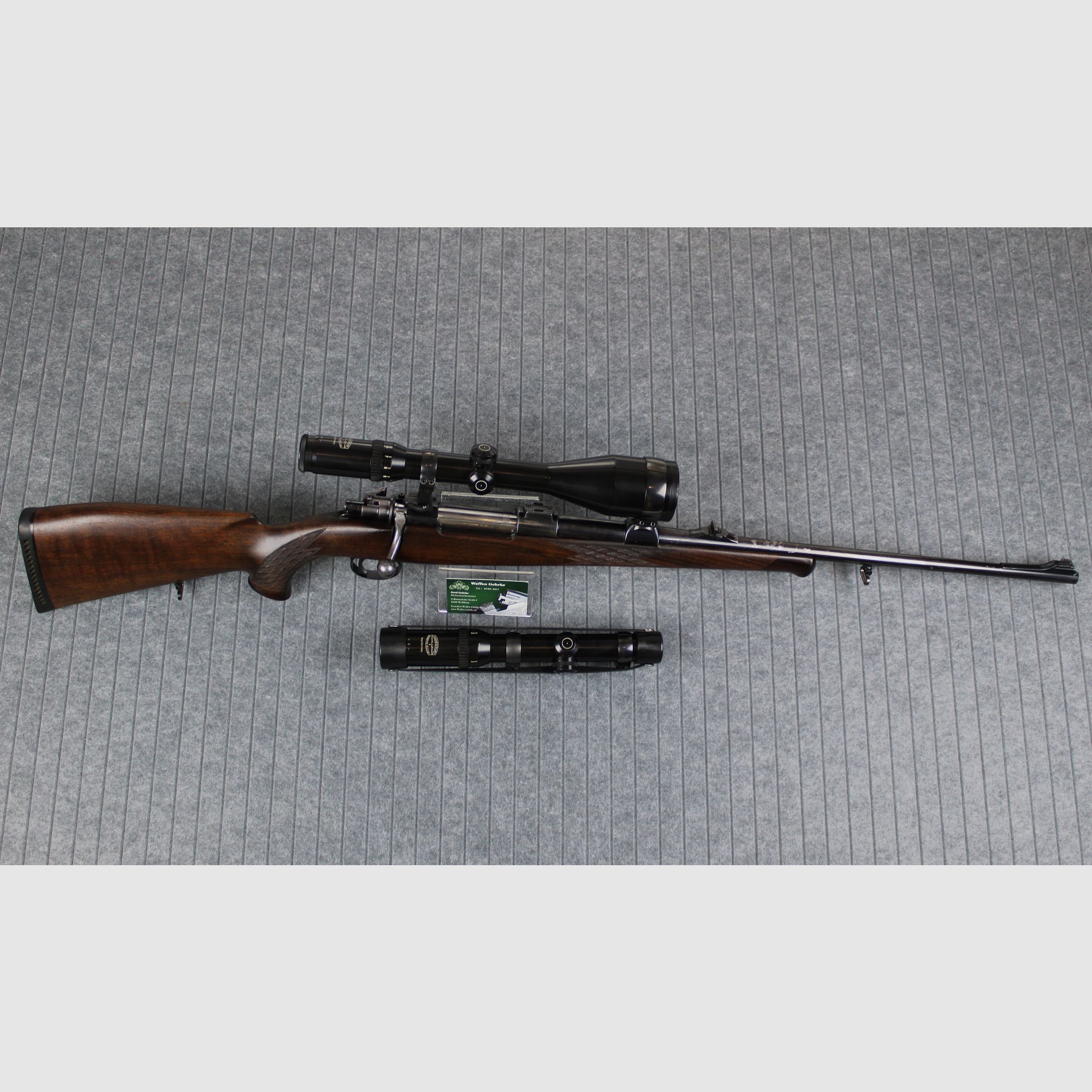 Husqvarna Mod. 98 / 98er - 8X57IS - 2x Schmidt & Bender -M14X1 - Timney