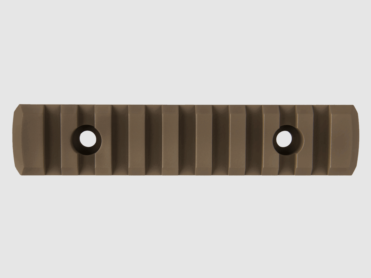 Aluminium-Schiene M-LOK 9 Slots TAN, Bild 2 von 3
