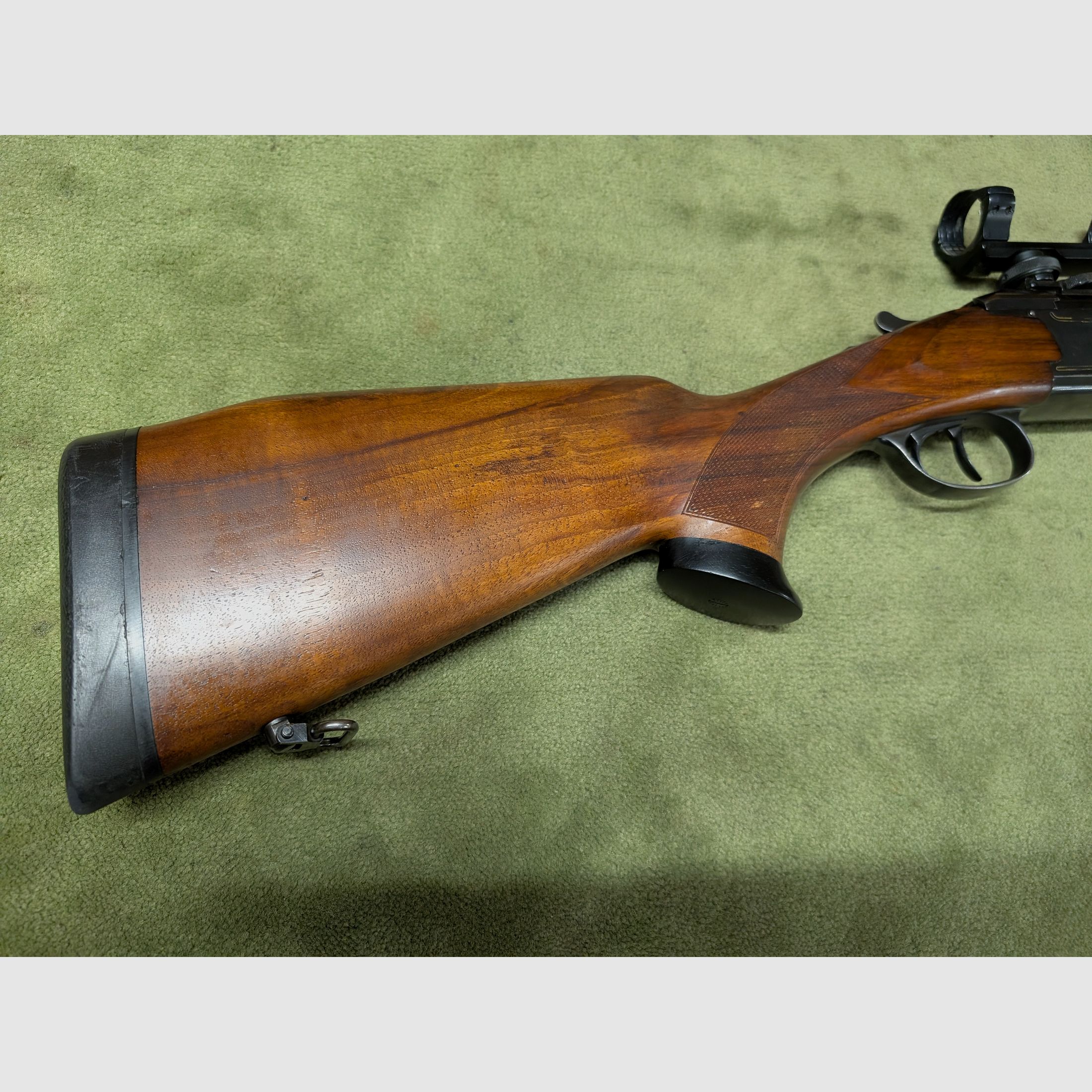 Bockdoppelbüchse Valmet 412S kaliber 30.06 - top