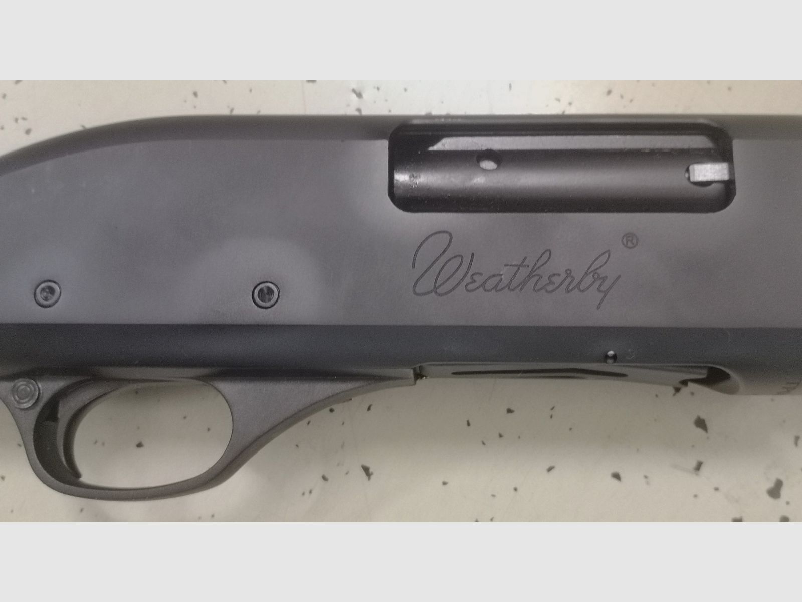 Pumpgun 12/76 Weatherby Crânes