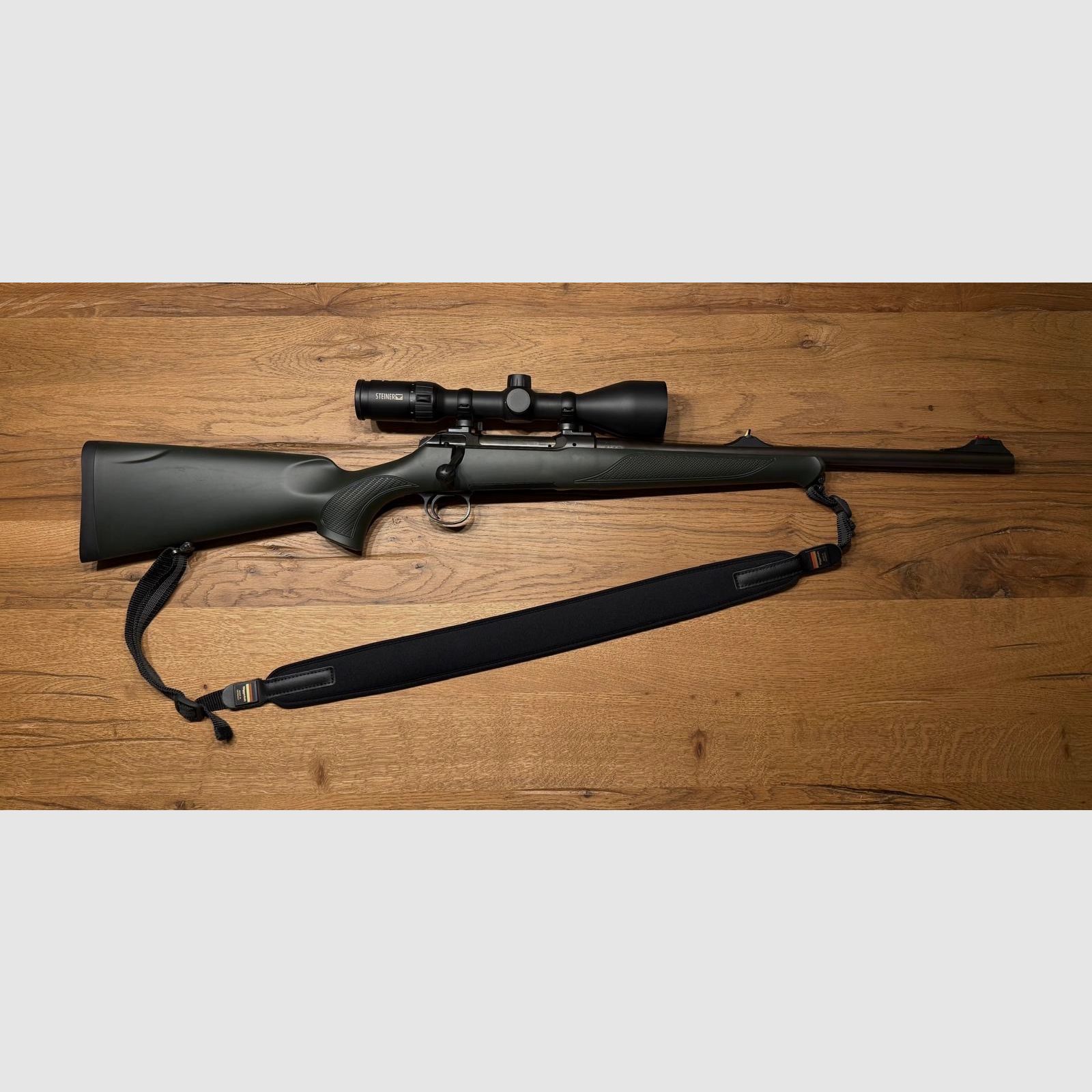 Sauer 101 Forest XT with open sights