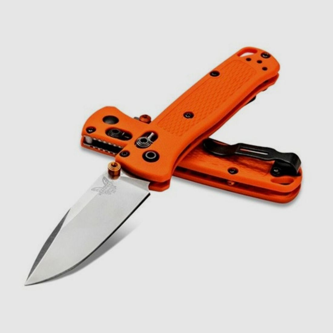 Benchmade Mini Bugout Grivory® Orange Stahl, Bild 1 von 22