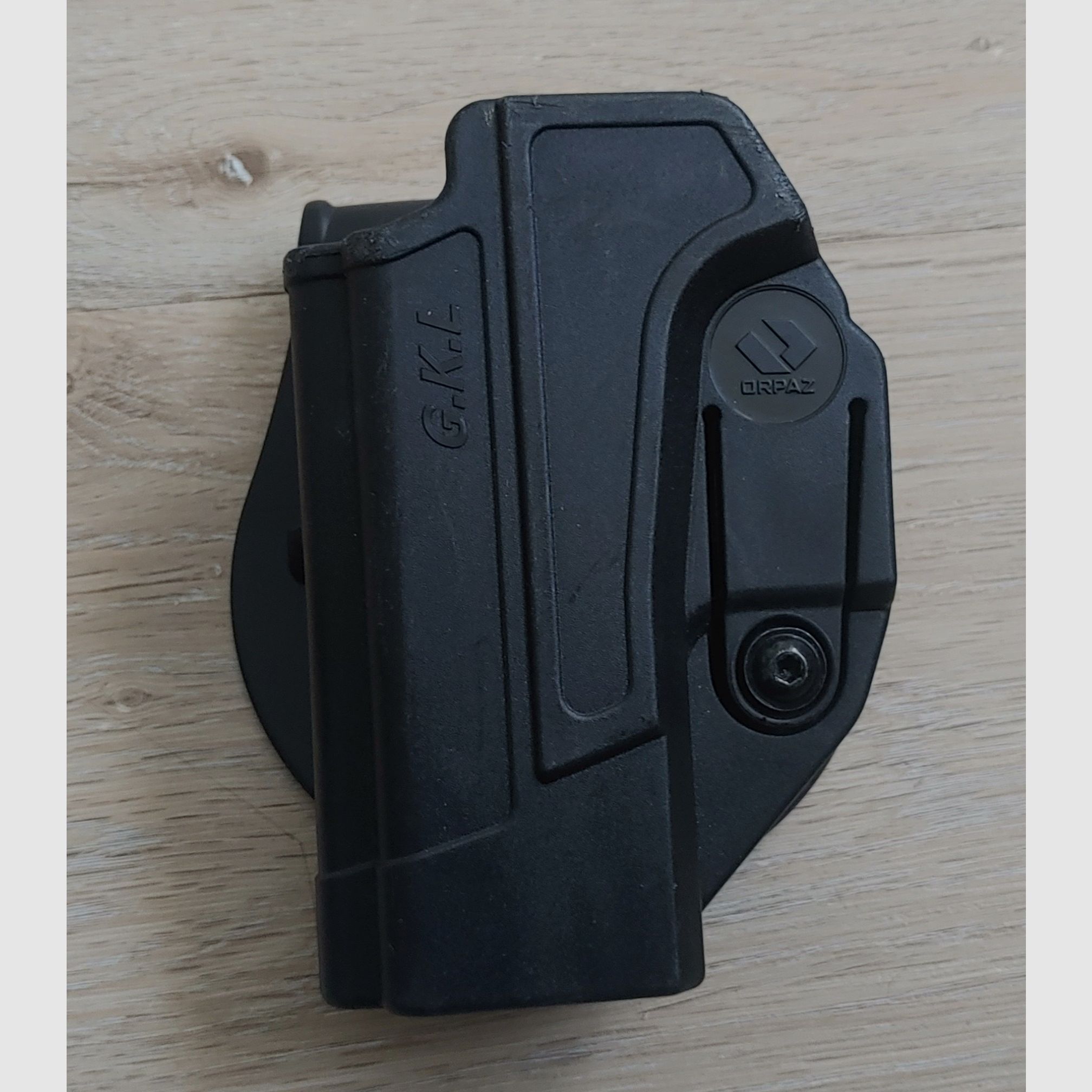GKL Glock 17 Schnellzieh Holster dla leworęcznych w kolorze czarnym