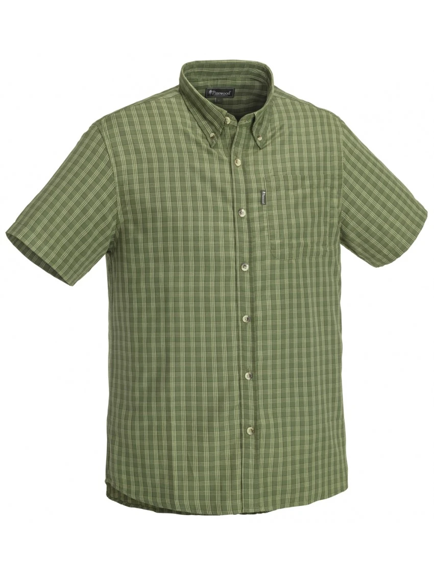 Hunting shirt Summer Pinewood green check 9032-100