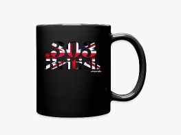 303 British - Tasse einfarbig Schwarz