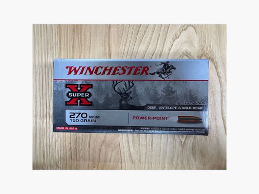 Winchester Power Point 270 WSM 150 gr