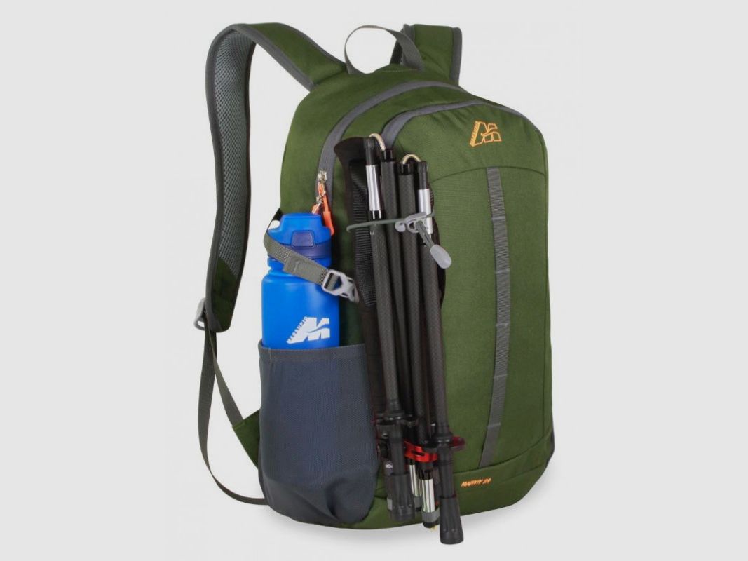 Grünes Rucksack Modell Matchy 24 Liter Art. MATCHY0M240 Gürteltasche, Bild 3 von 4