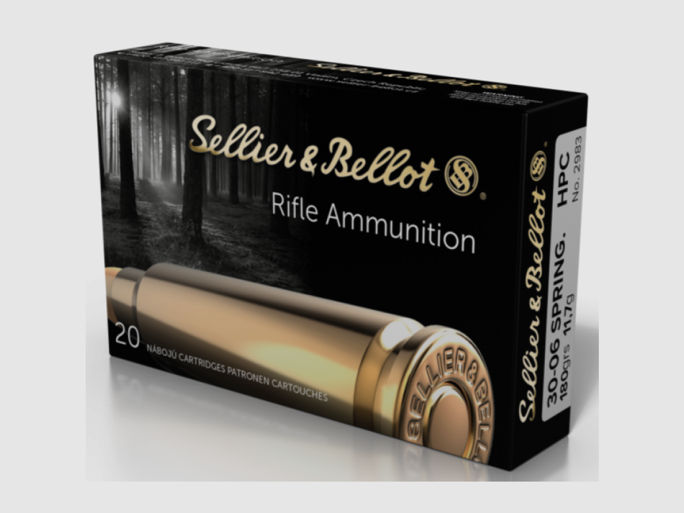 30-06 Springfield S&B HPC 180gr VE20