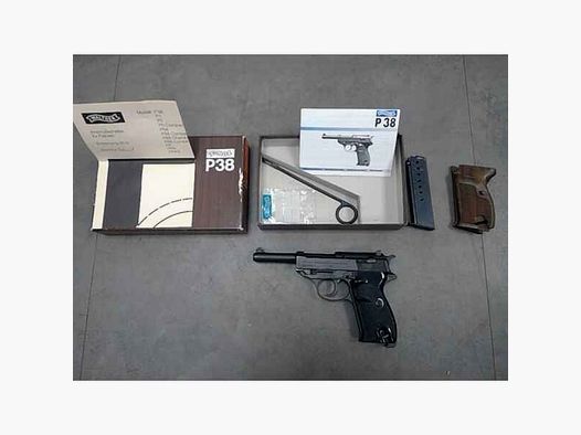 Pistole Walther P38 im Kaliber 9mm Luger gebraucht