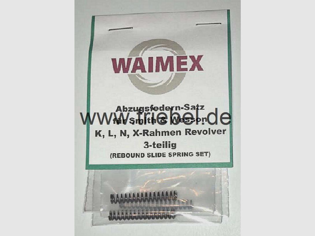 WAIMEX Tuning/Ersatzteil f. Revolver AbzugsFedern-Satz f. S&W K-L-N-X Rahmen