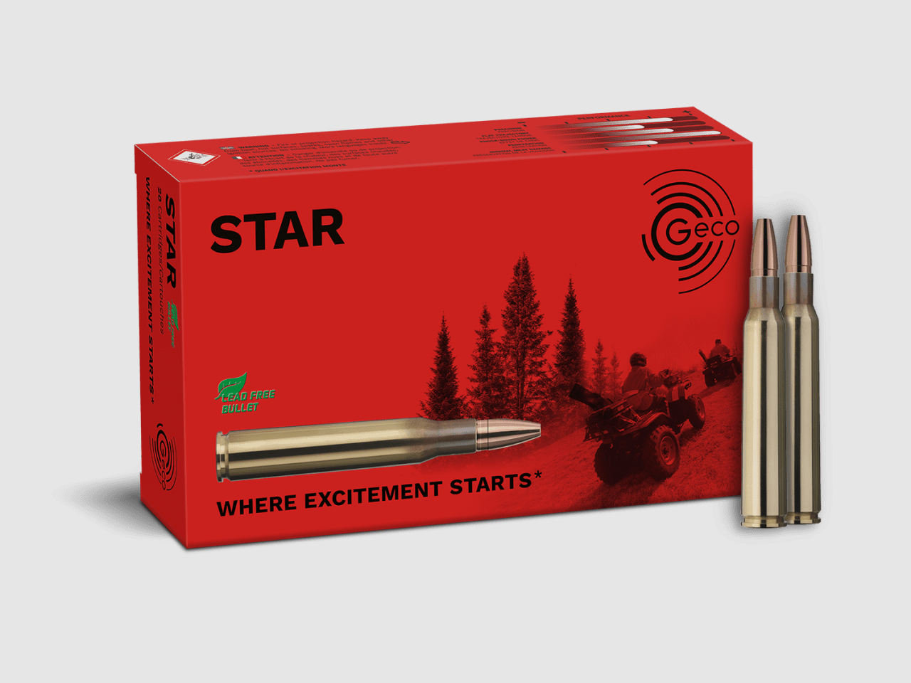Geco 7x64 STAR 9,1g 140gr - 20 Stk