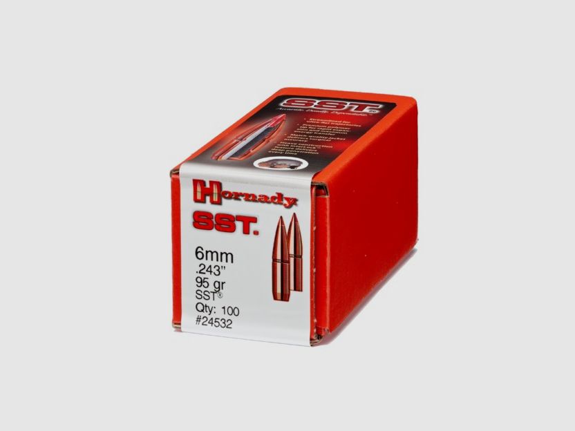 Hornady Geschosse 6mm /.243 – 95gr – SST – #24532, Bild 1 von 3