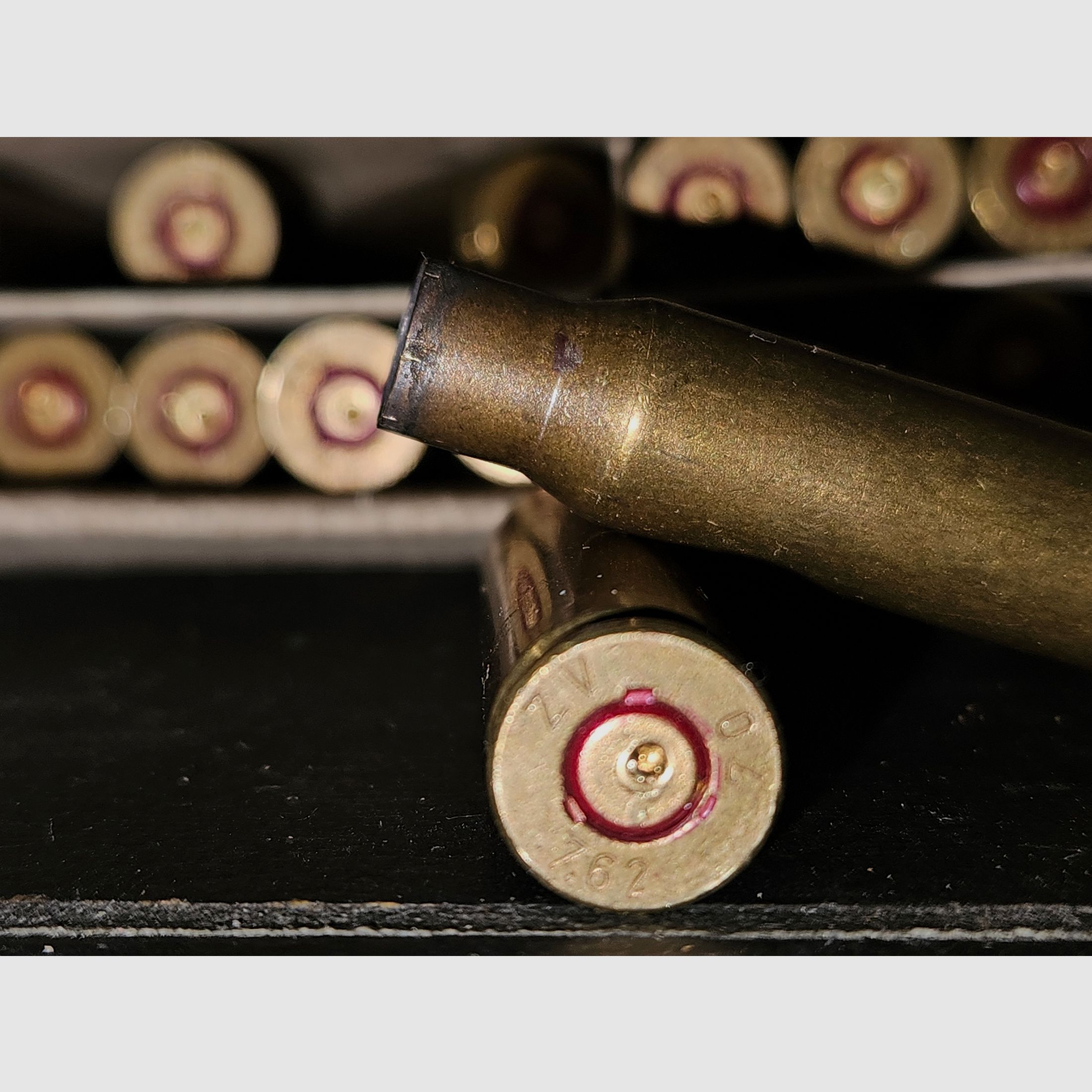 20 pieces ZV Rimless in 7.62 from 1970