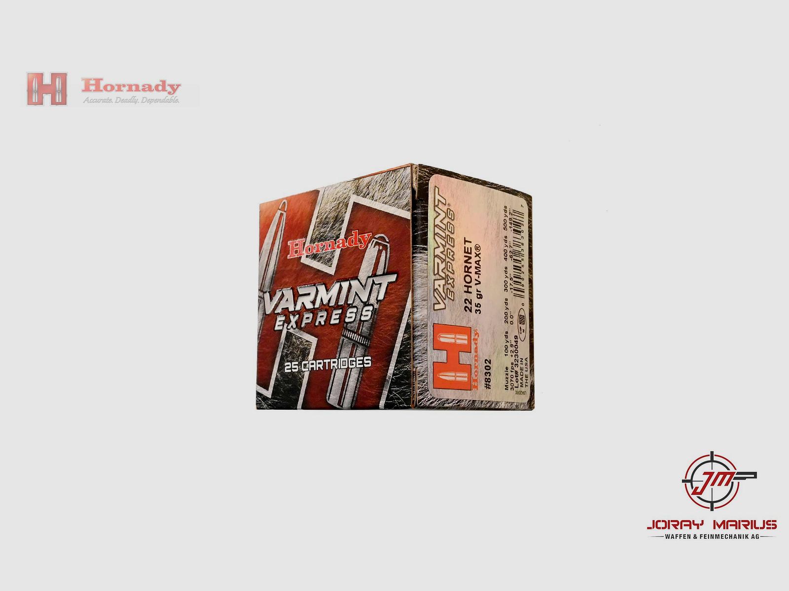 .22 Hornet Hornady 35gr V-Max
