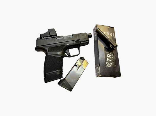 Pack Springfield H-11 mit True Barrel Lauf 9x19 mm und Swamfox Sentinel Rotpunktvisier: Leistung und Eleganz gebraucht
