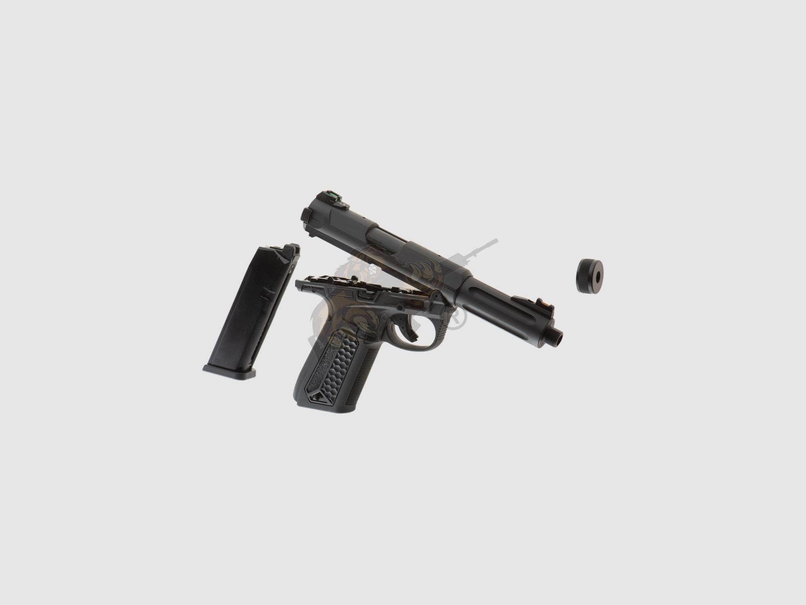 AAP01 Assassin Airsoft Pistole GBB in Schwarz - Action Army