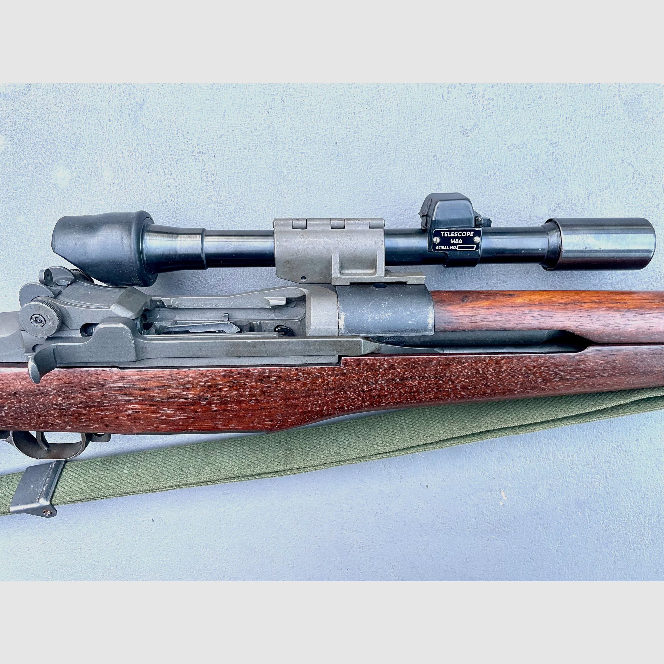 Selbstladegewehr - Springfield Armory Mod. M1 Garand inkl Zielfernrohr Telescope M84 Kal. .308Win