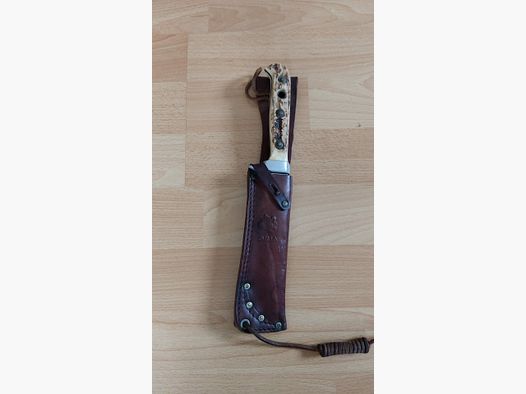 Puma Messer mit Lederscheide 