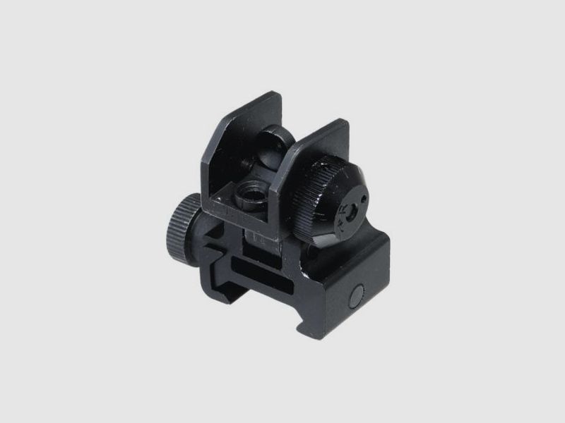 UTG Model 4/15 folding rear sight with windage adjustment (coarse/fine)
