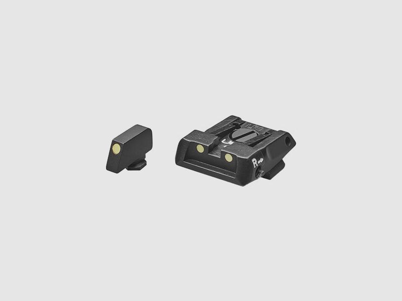 LPA SPL16GL Luminova-Visiersatz für Glock-Pistolen – Luminova