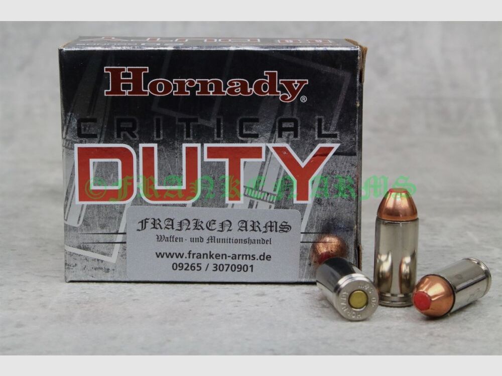 Hornady .40 S&W Critical Duty 175gr. 20 Stück Staffelpreise